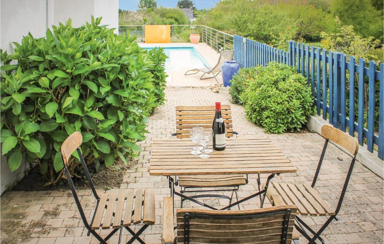 Lovely Home In Cadouarn With Wifi Сене Экстерьер фото